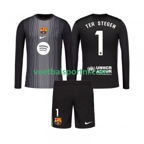 FC Barcelona Ter Stegen 1 Doelman Kind Third Tenue 2025-26 L/S